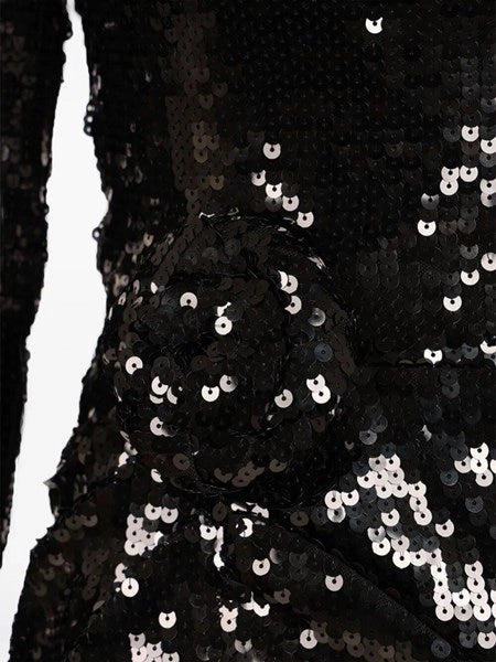 Mini dress in pailettes