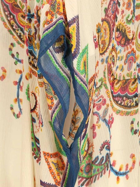 Caftano stampa paisley