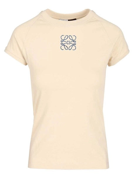 T-shirt con vestibilità slim in cotone
