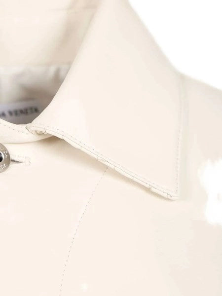 Giubbino in pelle Intrecciato