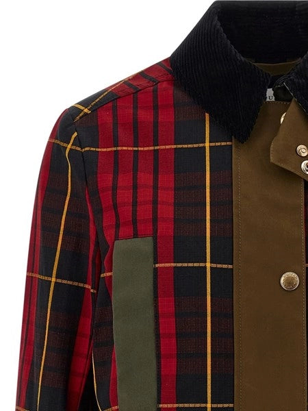 Giacca in ripstop tartan