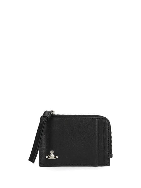Porta carte con zip