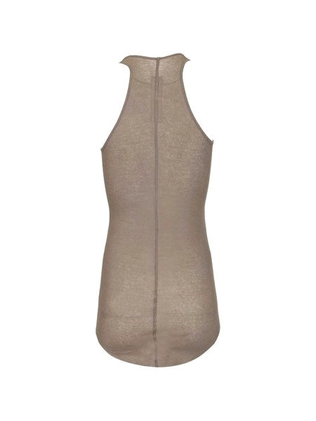 Top in cotone a coste