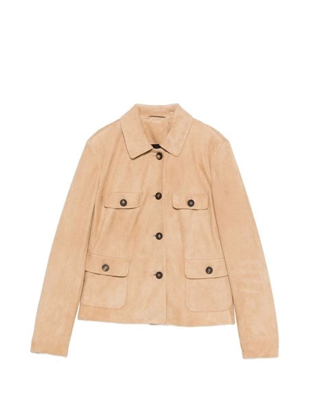 Blazer in suede
