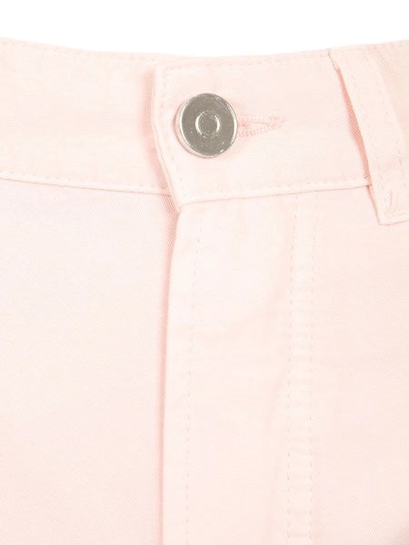Pantaloni denim arrotondati
