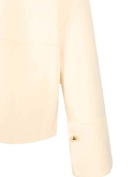 Cardigan in crêpe
