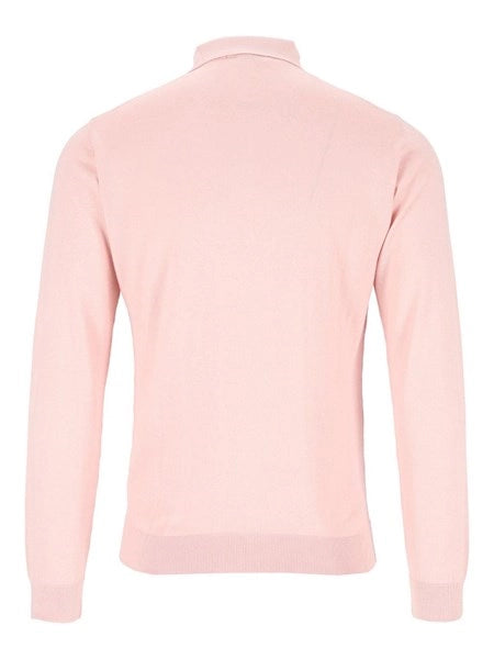 Polo in seta e cashmere