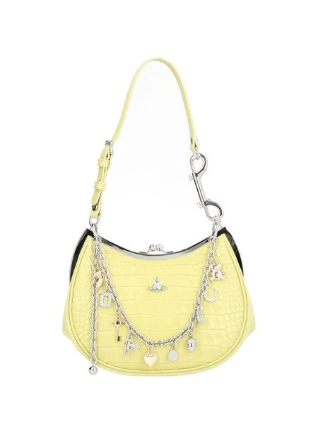 Borsa charm in pelle