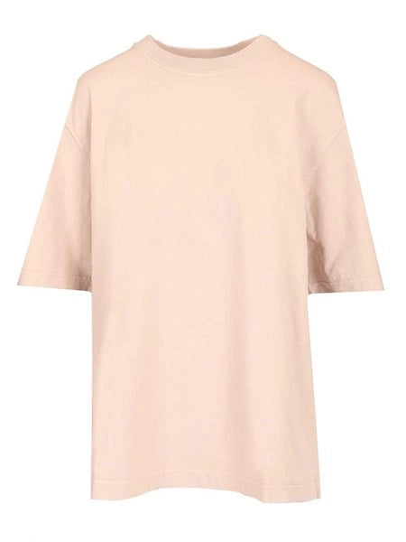 T-shirt con logo reverse sul retro