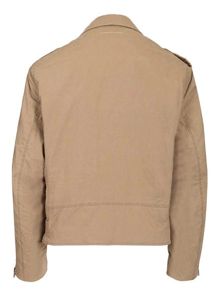 Giacca biker in cotone