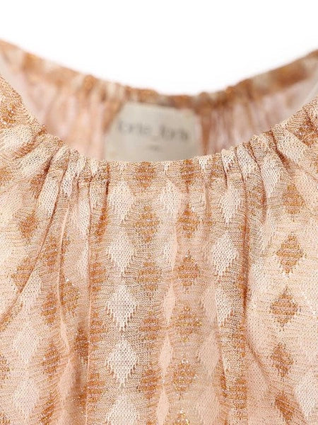 top elegante in jersey diamond
