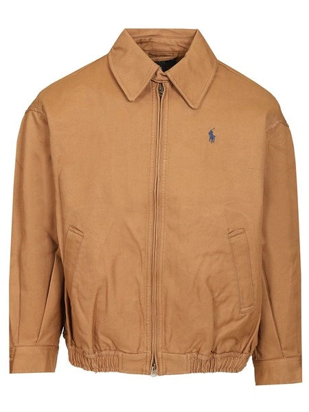 Giacca a vento oversize in cotone