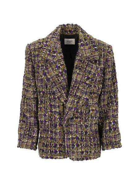 Blazer in tweed