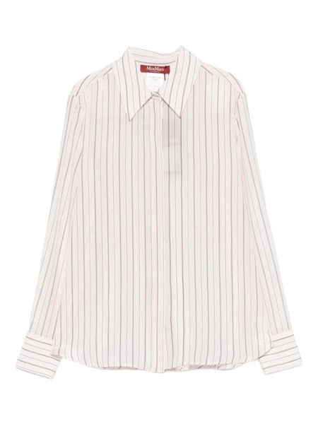Camicia in crêpe de Chine
