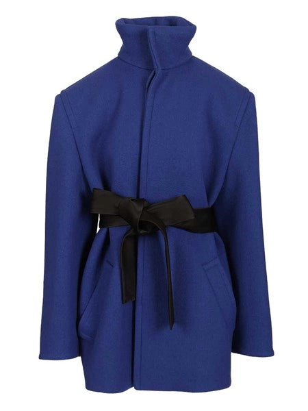 Cappotto corto con  cintura