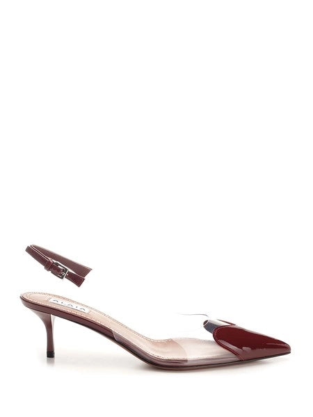 Slingback Le Cœur in pelle verniciata