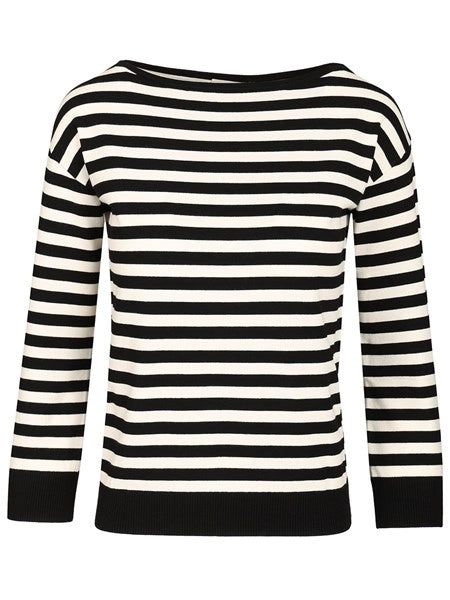 Maglia in filato rasato di viscosa