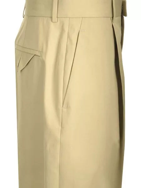 Pantaloni in twill di cotone