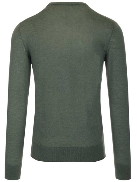 Maglia girocollo verde