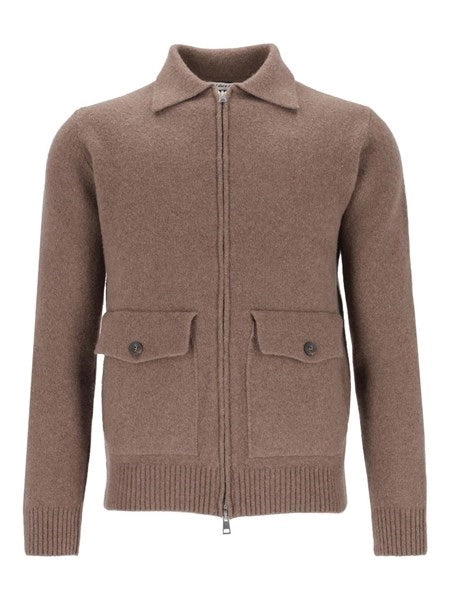 Cardigan con zip