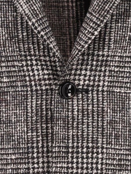 Blazer Principe di Galles in alpaca