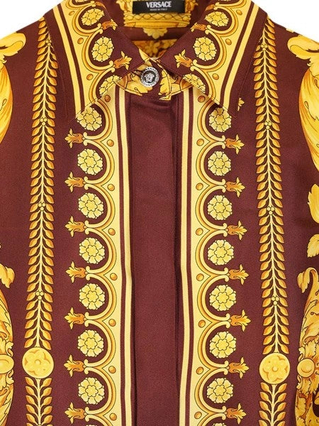 Camicia in twill di seta