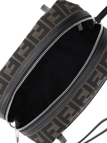 Beauty case piccolo con doppia cerniera