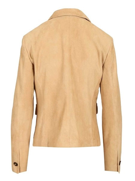 Blazer in suede