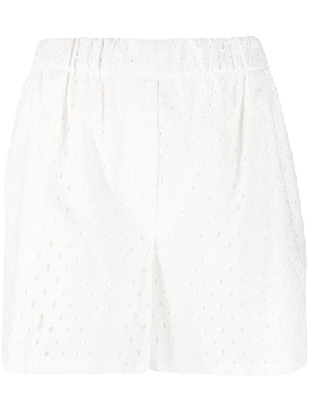 Shorts in pizzo sangallo