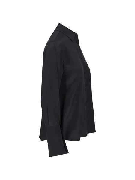 Camicia oversize Voliera in seta