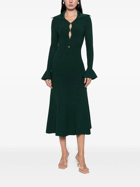 Abito midi in maglia