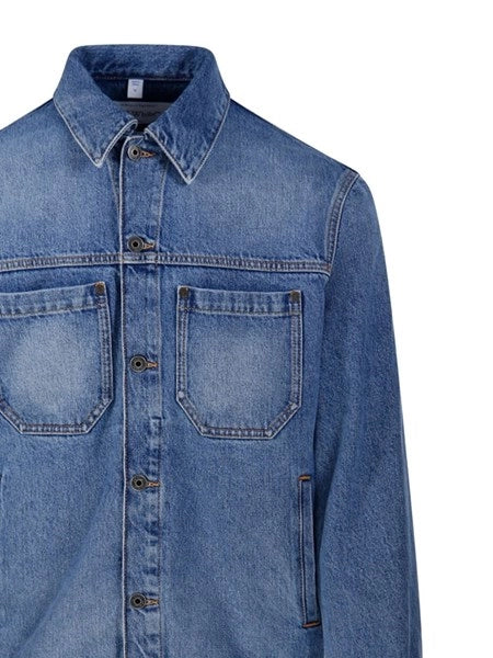 Giacca denim half arrow