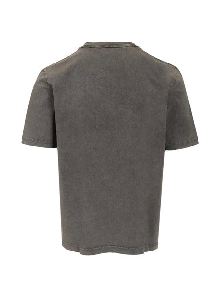 T-shirt con stampa faded
