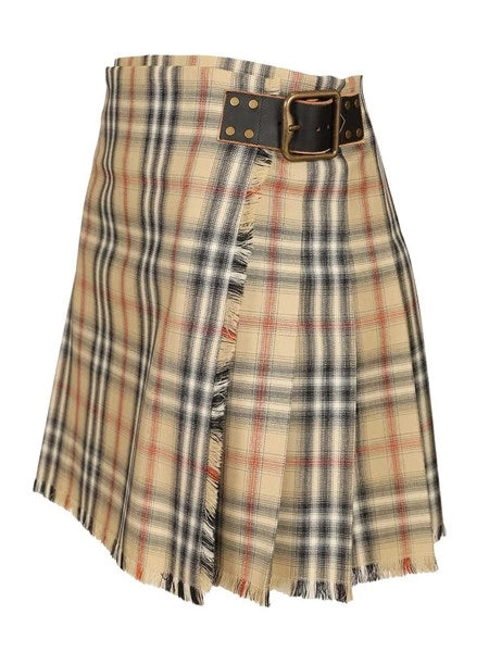 Mini kilt in lana Check