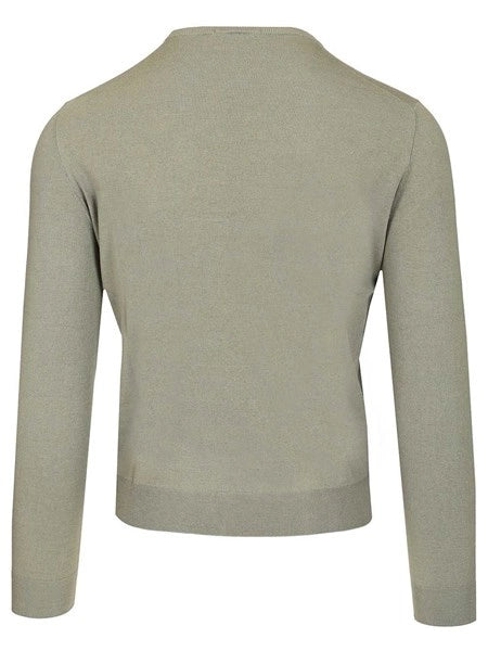 Maglia in misto cashemere e seta