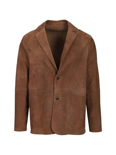 Blazer in suede