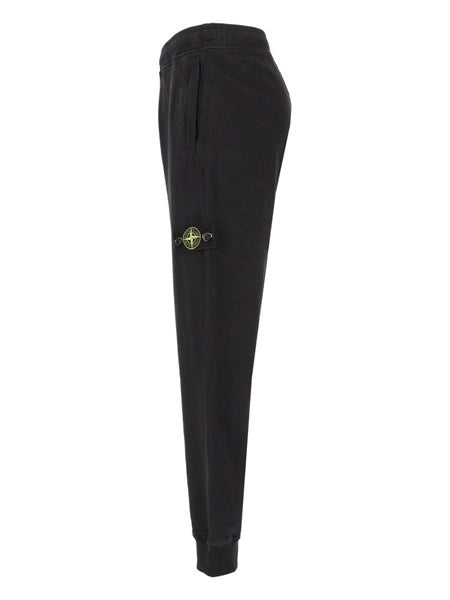 Pantalone jogger in felpa di cotone biologico