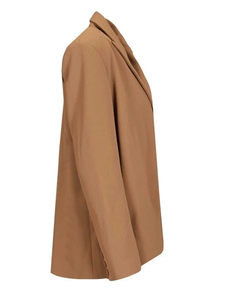 Blazer con gilet in cady