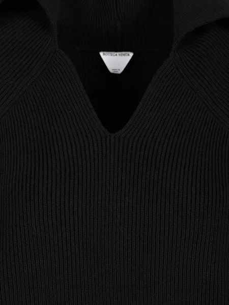 Maglia in cotone a coste inglesi