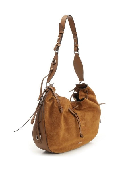 Borsa a spalla "Bolton" Medium in suede