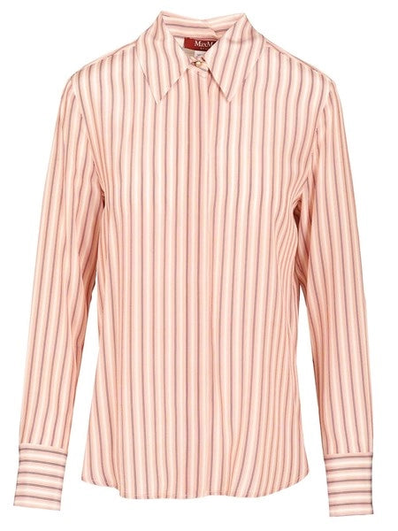Camicia in seta stampata