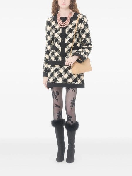 Gonna In Damier Tweed