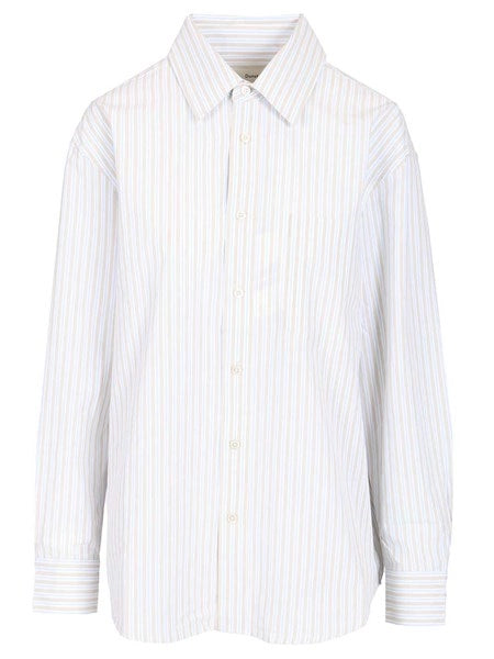 Camicia oversized a righe