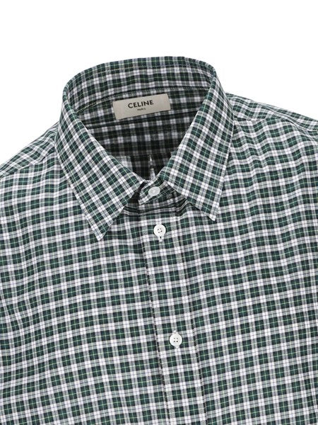 Ampia camicia in tartan