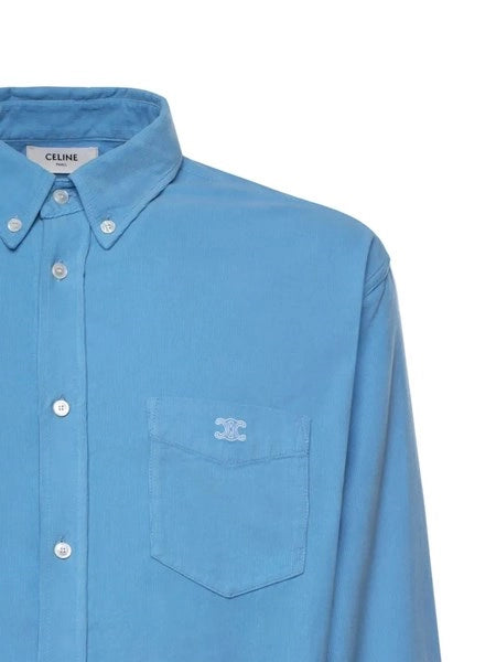 Camicia in velluto a coste