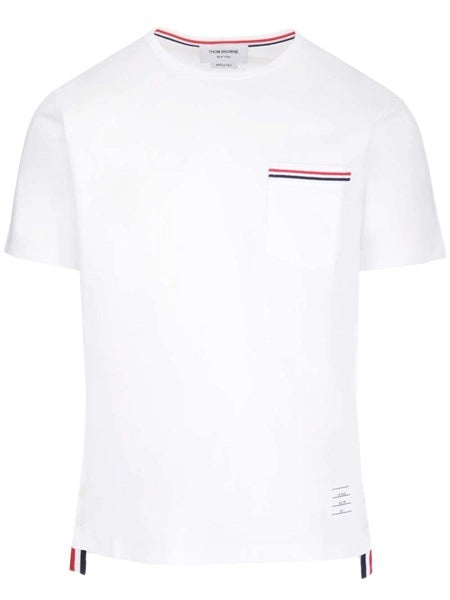 T-shirt "RWB Stripe" bianca
