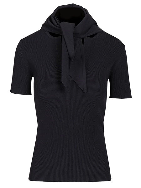 Maglia con foulard