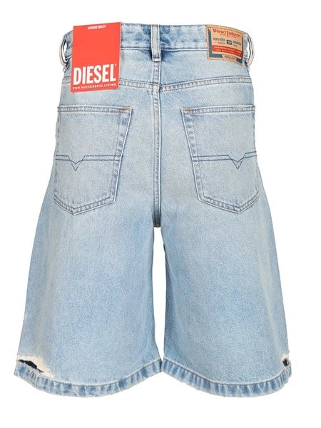 regular-short in denim