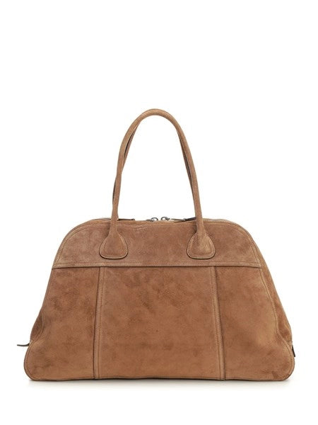 Borsa Vivant in pelle scamosciata