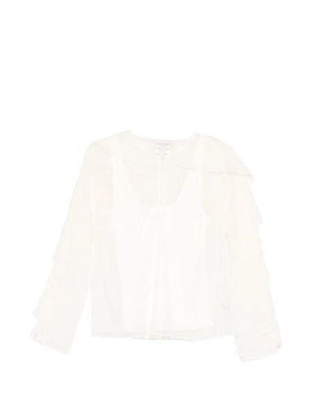 Camicia con volant
